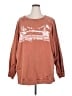 Free People 100% Cotton Orange Pullover Sweater Size XXL (estimated) - photo 1
