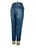Nicole Miller Solid Blue Jeans Size 16 - photo 2