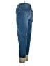 Nicole Miller Solid Blue Jeans Size 16 - photo 5
