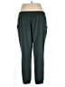 Fabletics 100% Cotton Solid Green Casual Pants Size XXL - photo 2