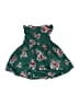 Carter's 100% Cotton Floral Green Dress 9-12 MO / 12 MO - photo 2