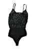ASOS 100% Polyester Black Bodysuit Size 0 - photo 2