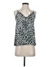 Socialite 100% Polyester Silver Sleeveless Top Size XS - photo 1
