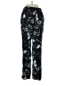 MNG Suit 100% Polyester Print Black Casual Pants Size XS - photo 2