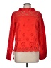 J.Crew Red Long Sleeve Blouse Size 6 - photo 1