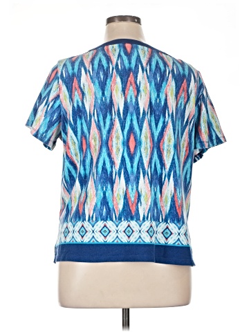Alfred Dunner Short Sleeve Blouse (view 2)