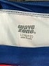 Wave Zone Checkered-gingham Blue Two Piece Swimsuit Size 10 - 12 - photo 3