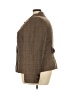 Emma James Plaid Brown Blazer Size 24W - photo 5