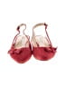 Talbots Color Block Red Flats Size 7 - photo 2