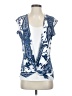 MICHAEL Michael Kors Blue Sleeveless Blouse Size S - photo 1