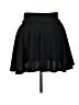 Unbranded Solid Black Casual Skirt Size 1X - photo 1