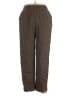 Pendleton 100% Virgin Wool Plaid Brown Wool Pants Size 14 - photo 1