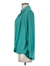 Bellatrix 100% Polyester Teal Long Sleeve Blouse Size M - photo 5