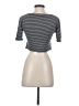 Socialite Gray Short Sleeve Top Size XS - photo 2