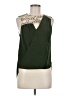 Bailey 44 100% Silk Green Sleeveless Silk Top Size M - photo 1