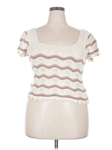 Jessica Simpson Short Sleeve Top (view 1)