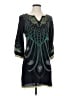 Kenar 100% Silk Black Casual Dress Size S - photo 1