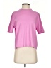 Samsoe Samsoe Solid Pink Short Sleeve Turtleneck Size XXS - photo 1