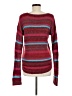 Roxy Stripes Burgundy Pullover Sweater Size M - photo 2