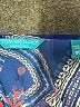 Tori Richard 100% Polyester Print Blue Casual Dress Size 00 - photo 7