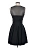Bebe Solid Black Cocktail Dress Size 0 - photo 2