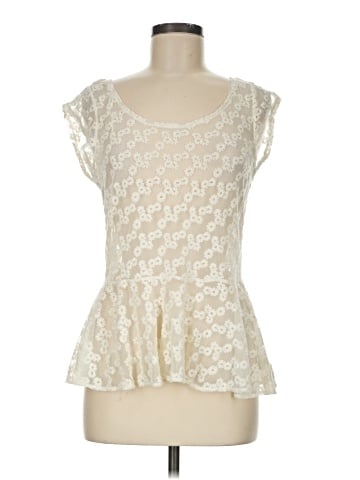 American Eagle Outfitters Short Sleeve Blouse (view 1)
