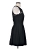 Bebe Solid Black Cocktail Dress Size 0 - photo 4