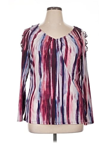 Jennifer Lopez Long Sleeve Blouse (view 1)