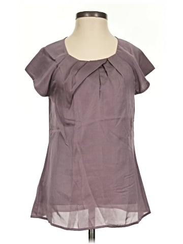 Ann Taylor Short Sleeve Blouse (view 1)