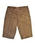 Sunny Leigh 100% Polyester Solid Brown Khaki Shorts Size 4 - photo 1