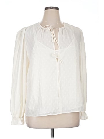 Ann Taylor LOFT Long Sleeve Blouse (view 1)