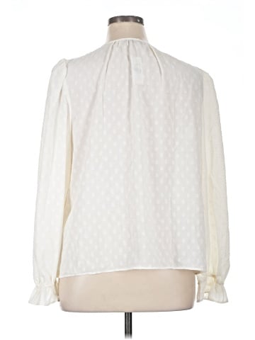 Ann Taylor LOFT Long Sleeve Blouse (view 2)