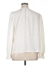 Ann Taylor LOFT Ivory Long Sleeve Blouse Size XL - photo 2