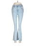 Zara Hearts Blue Jeans Size 8 - photo 1