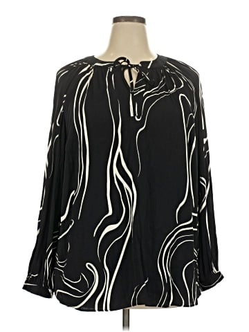 Nine West Long Sleeve Blouse (view 1)