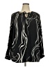 Nine West 100% Polyester Black Long Sleeve Blouse Size 2X - photo 1