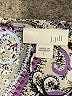 J.Jill 100% Polyester Paisley Purple 3/4 Sleeve Blouse Size L - photo 7