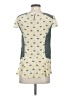 Maeve 100% Silk Ivory Short Sleeve Silk Top Size 4 - photo 2