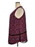 Daniel Rainn 100% Polyester Burgundy Sleeveless Blouse Size 2X - photo 5