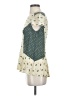 Maeve 100% Silk Ivory Short Sleeve Silk Top Size 4 - photo 5