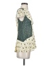 Maeve 100% Silk Ivory Short Sleeve Silk Top Size 4 - photo 4