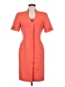 Kasper A.S.L. Orange Casual Dress Size 6 Petite - photo 1