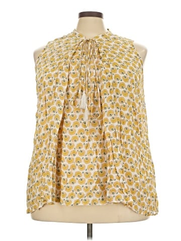 Melissa McCarthy Seven7 Sleeveless Blouse (view 1)