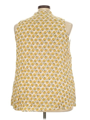 Melissa McCarthy Seven7 Sleeveless Blouse (view 2)