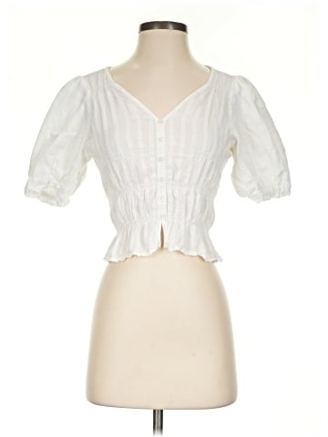 Steve Madden Short Sleeve Blouse (view 1)