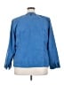 DressBarn 100% Polyester Blue Jacket Size 20w - photo 2