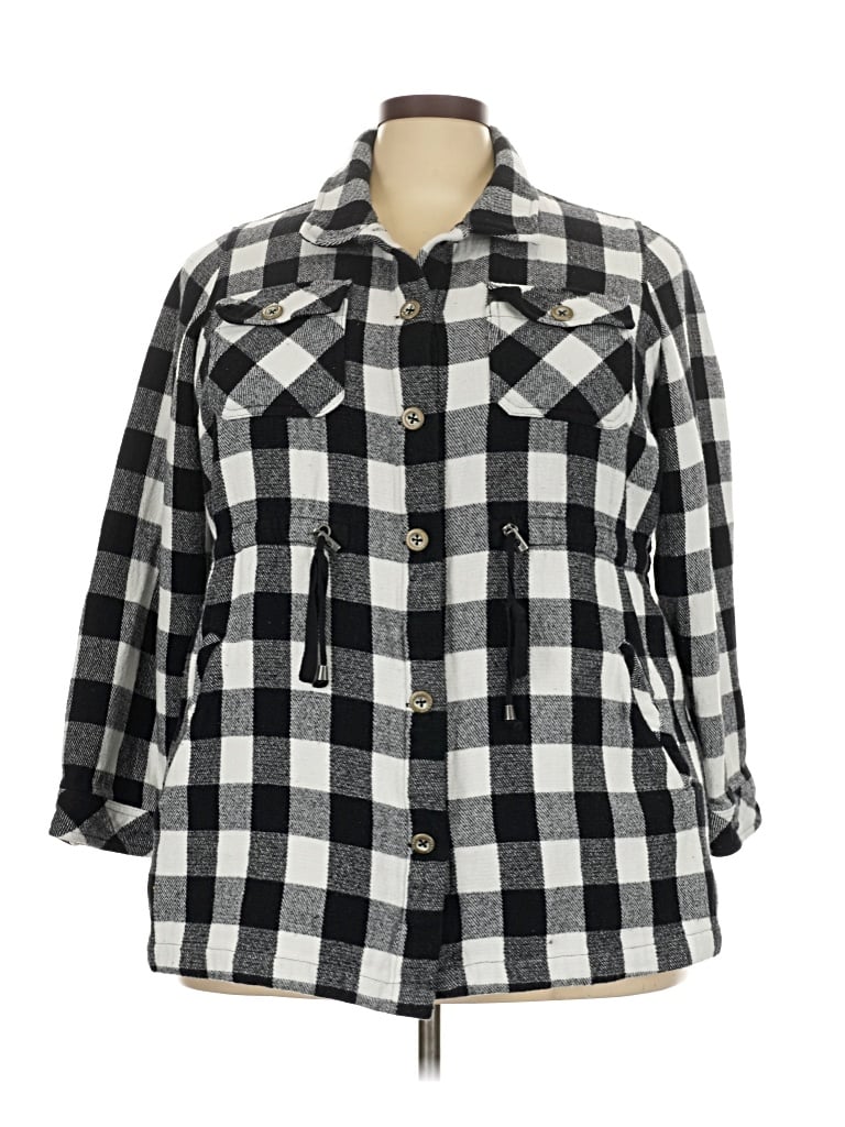 Pre-owned Torrid Jacket In Gray