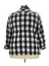 Torrid 100% Cotton Checkered-gingham Gray Jacket Size 3X Plus (3) - photo 2