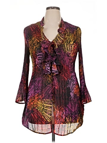 Sunny Leigh 3/4 Sleeve Blouse (view 1)