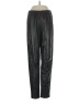 TJ Collection Black Track Pants Size 4 - photo 1